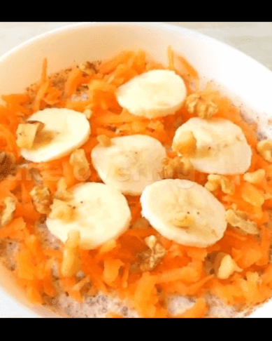 Carrot Cake Overnight Oats recipe