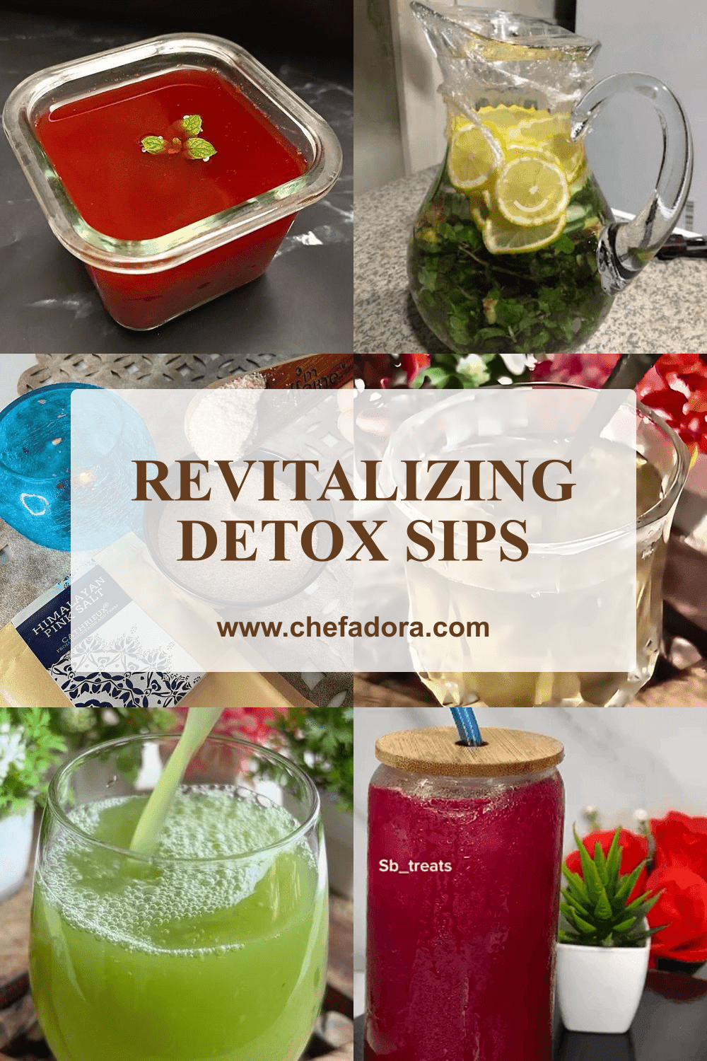 Revitalizing Detox Sips recipe collection