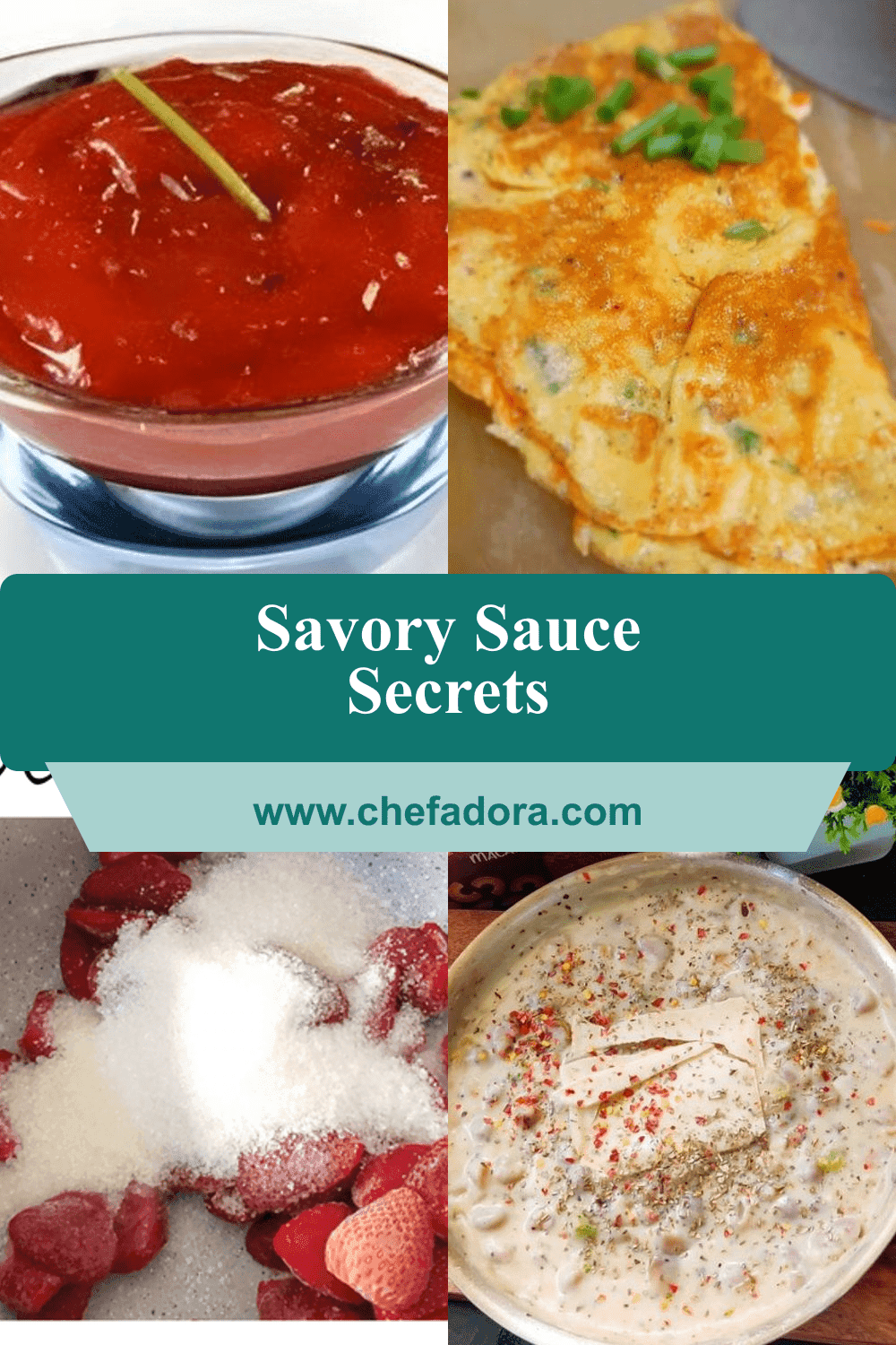 Savory Sauce Secrets recipe collection