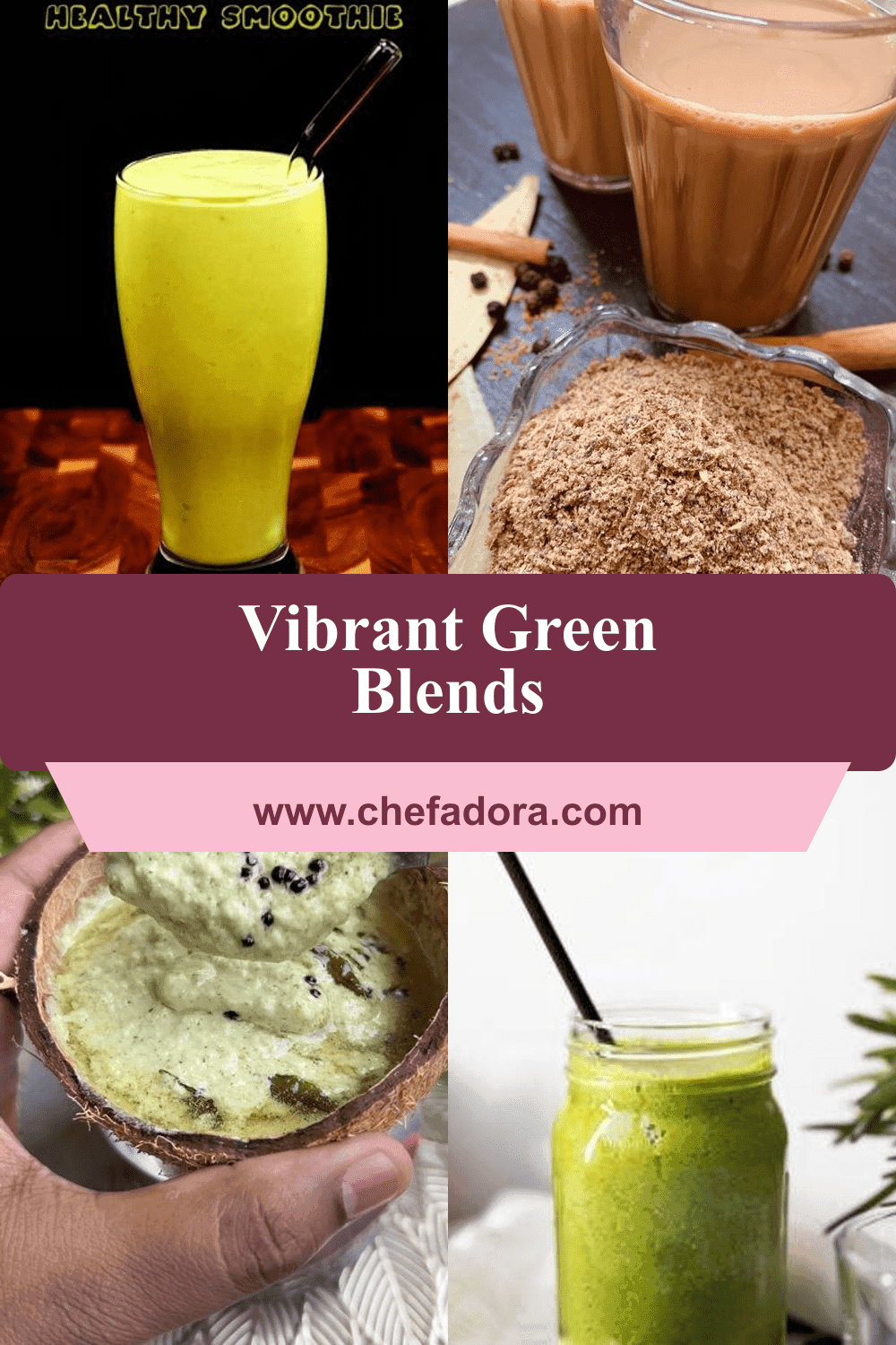 Vibrant Green Blends recipe collection