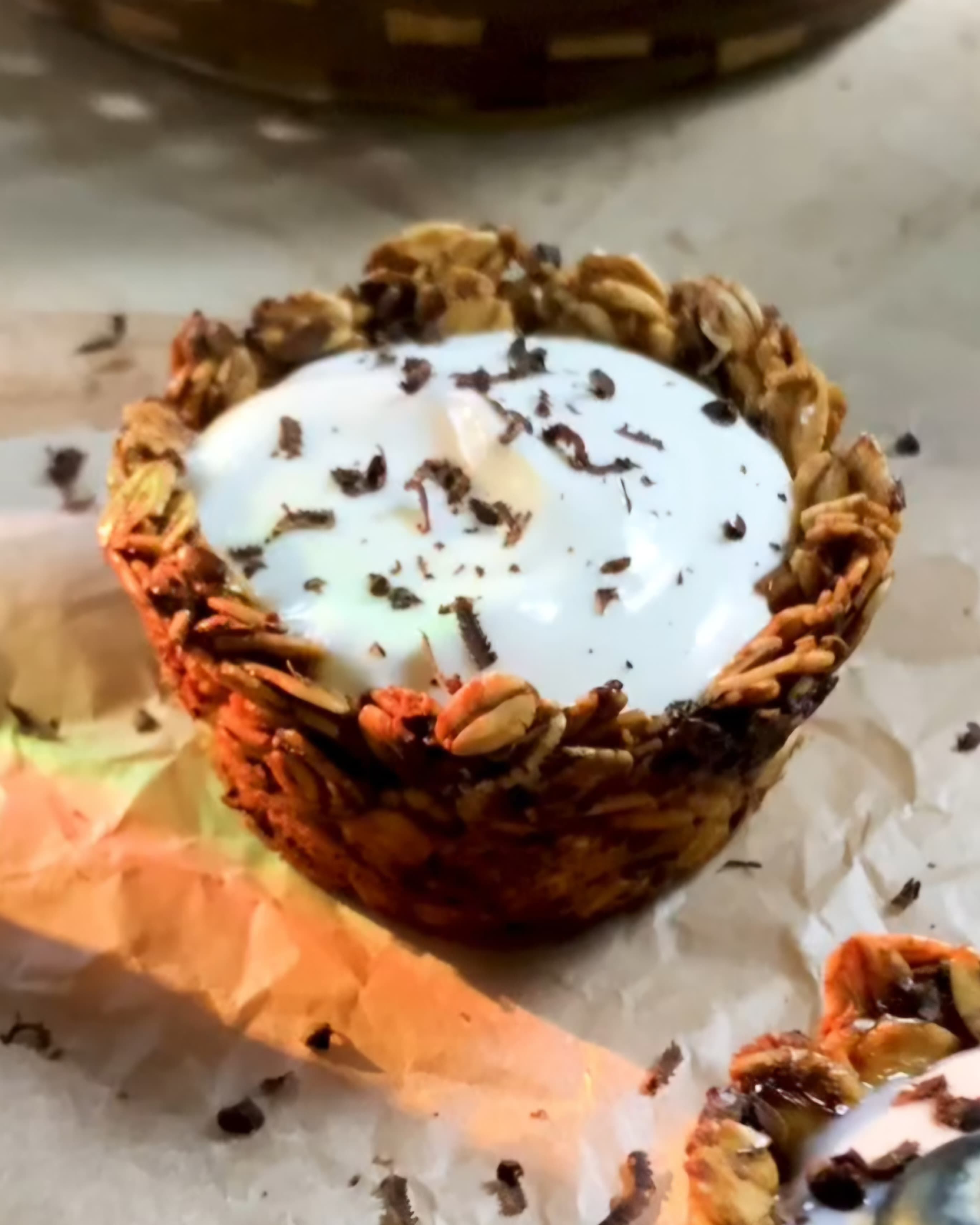 Baked Oats Cups | Healthy Banana Oat Snack | Kids Friendly recipe