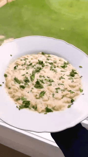 Creamy Parmesan Cannellini Beans recipe
