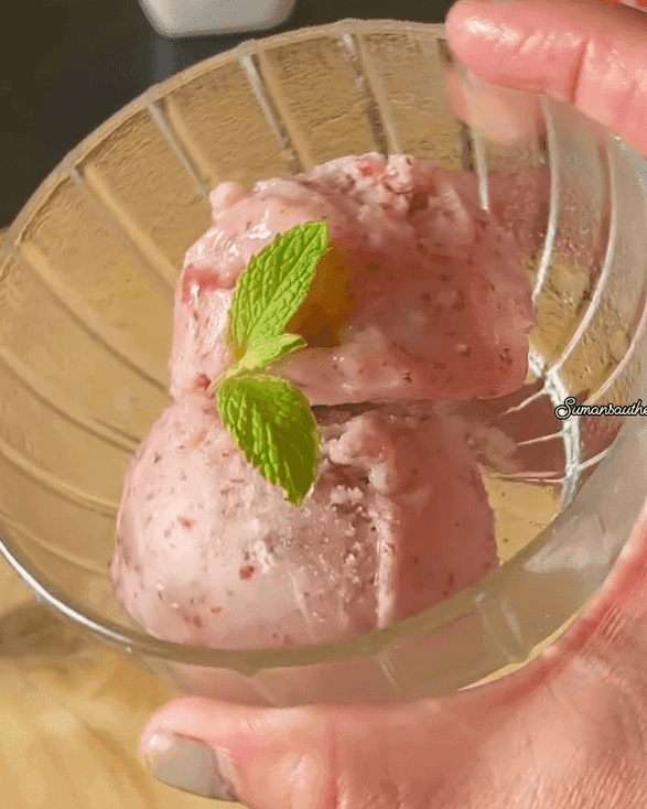 Watermelon Pistachio Ice Cream recipe
