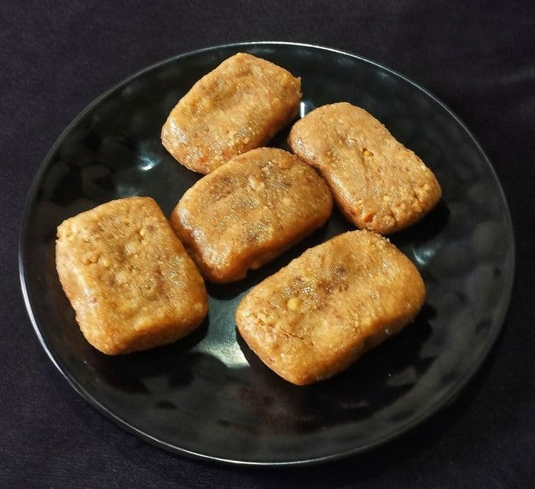 Peanut Milk Burfi recipe