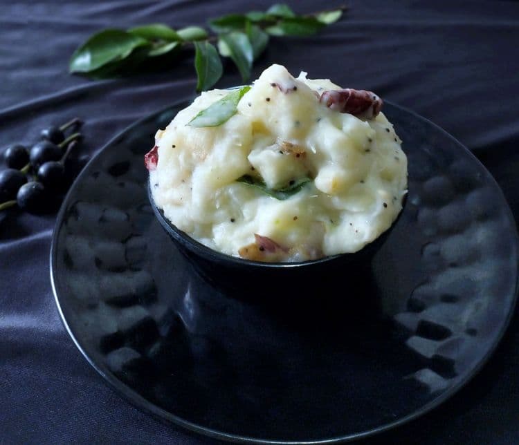 Creamy Paal Kappa/ Milk Cassava recipe