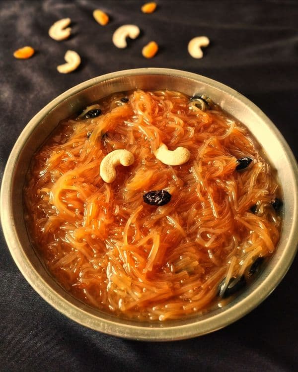 Vermicelli Kesari (Semiya Kesari) recipe