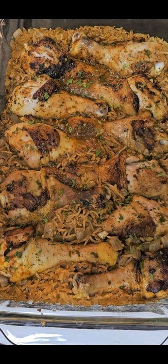 Pulse me Oriz Albanian Spiced Chicken and Rice recipe