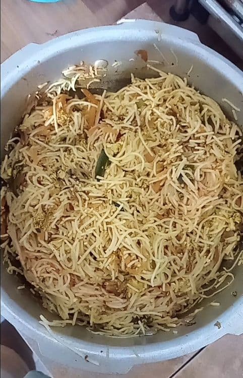 Spicy Egg Noodles recipe