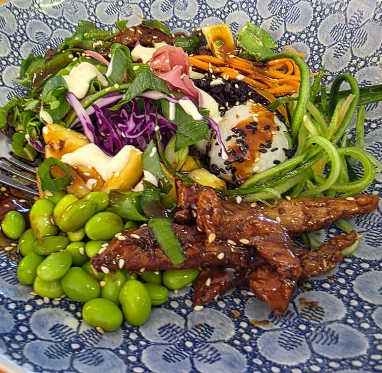 Korean Beef Poké Bowl recipe