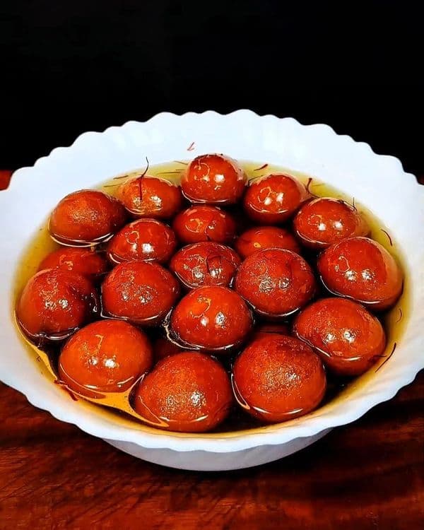 Bread Gulab Jamun recipe