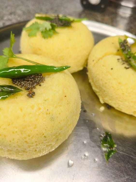Moong Dal Dhokla recipe