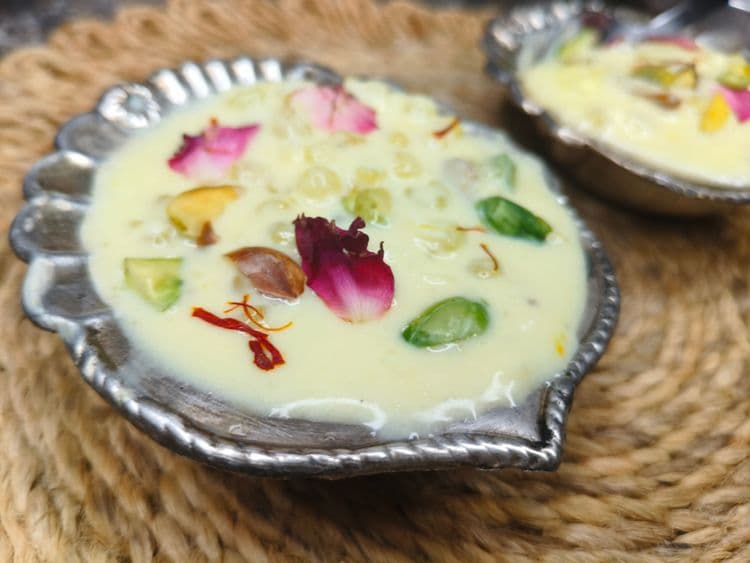 Sabudana Kheer recipe