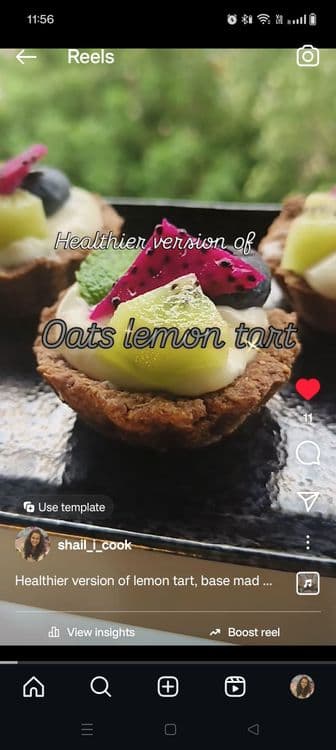 Healthier Lemon Tart recipe