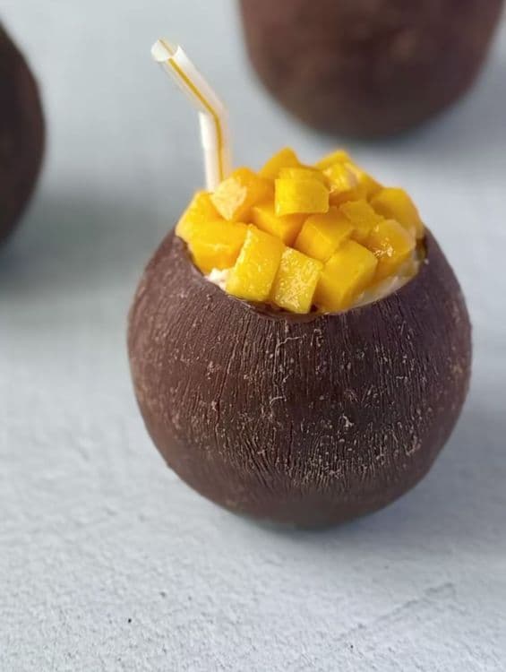 Tropical Escape: Pineapple Coconut Tart with Silky Vanilla Bean Cream recipe