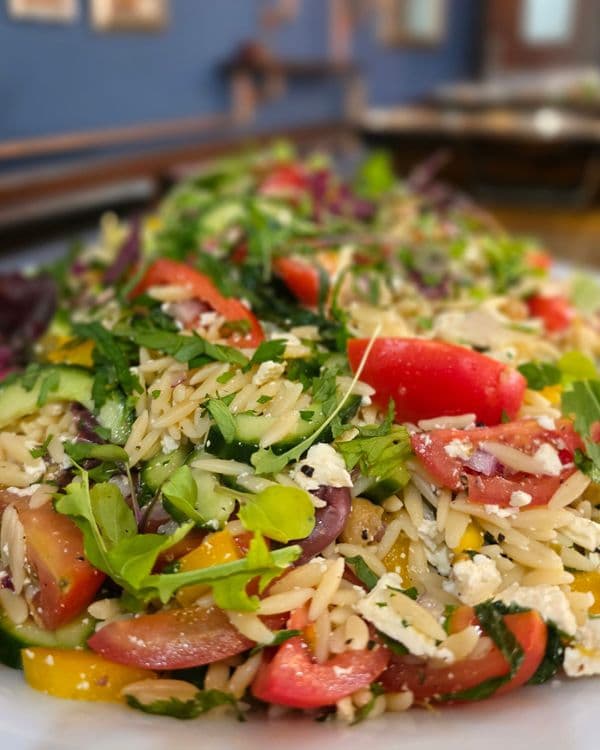 Greek Orzo Salad recipe
