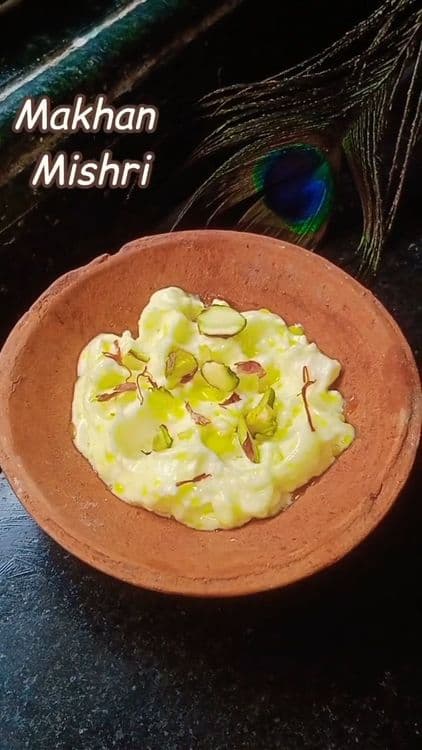 Makhan Mishri - Krishna Janmashtmi Prasad recipe