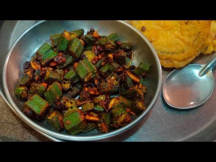 Bhindi Chilli Garlic recipe