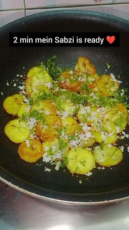 Quick Raw Banana Fry recipe