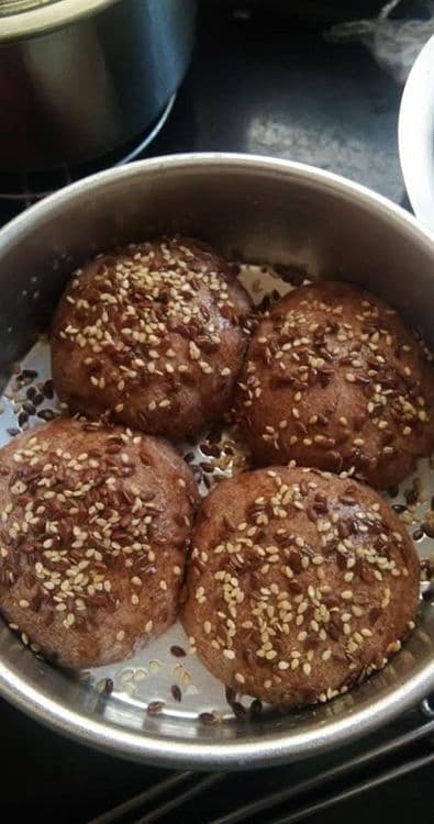 Homemade Ragi Bun  recipe
