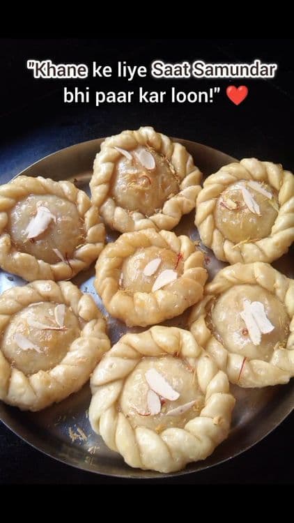 Chandrakala 🌼 recipe