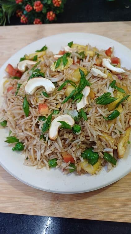 Thai Pineapple Fried Rice recipe