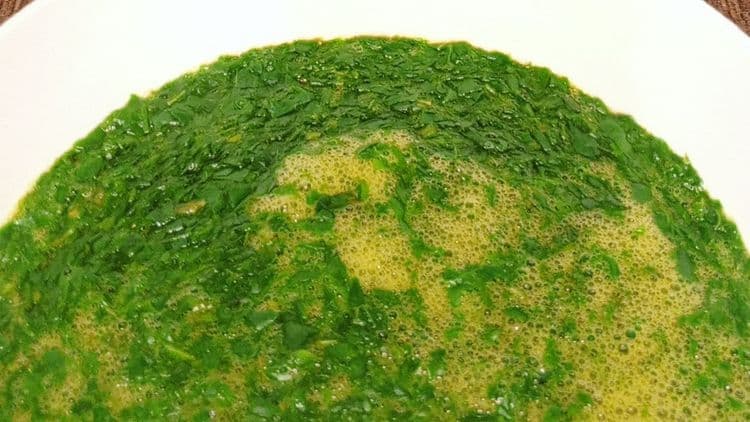 Spinach and Jute Mallow Stir Fry recipe