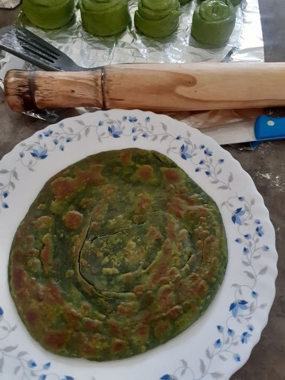 Spinach/Green chapati recipe