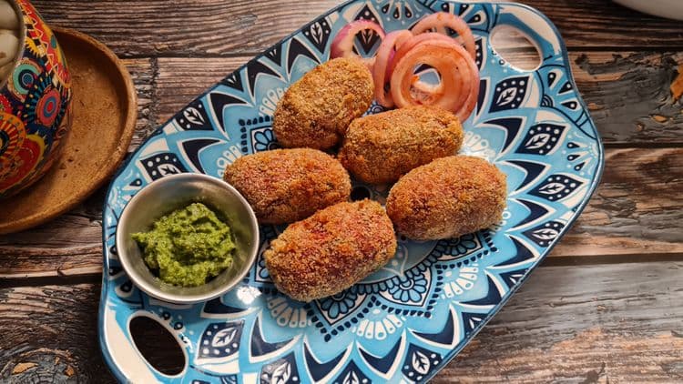 Air fried Vegetable Chop recipe