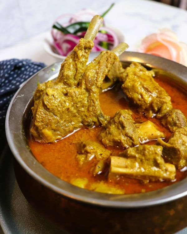 Rampuri Taar Korma (Mutton Taar Korma)  recipe