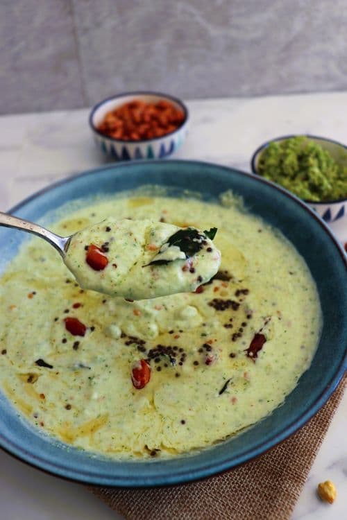 Coconut Curd Chutney (South Indian-style Chutney) recipe