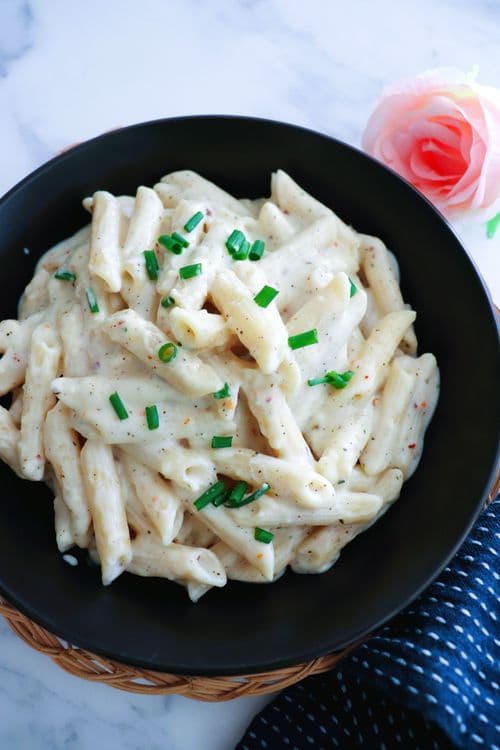 Penne Pasta in White Sauce (Creamy White Sauce Pasta) recipe