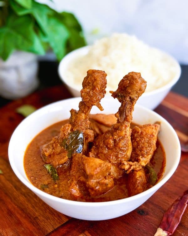 Chicken Pulimunchi (Mangalorean Chicken Curry)  recipe