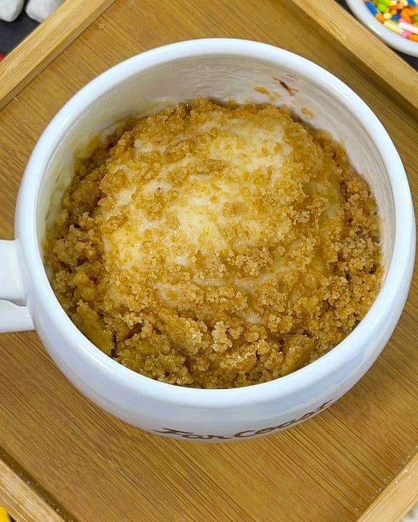 Banana Bread Crumb Mug Cake recipe
