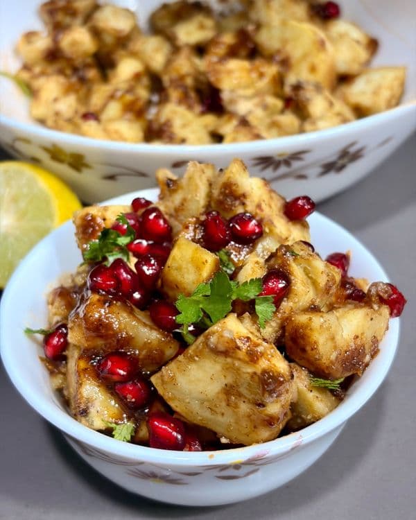 Street-Style Shakarkandi Chaat (Sweet Potato Chaat) recipe