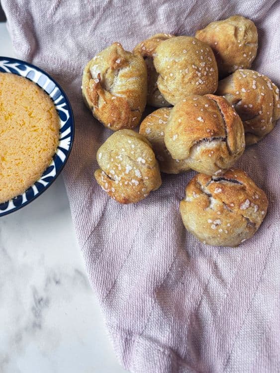 Sourdough Soft Pretzel Bites recipe