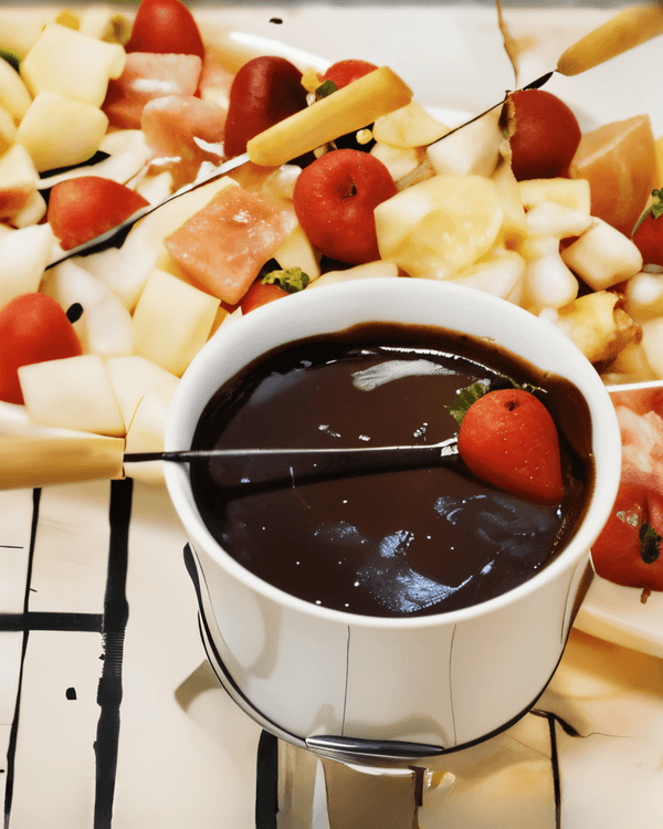 Chocolate Fondue with Dulce de Leche recipe