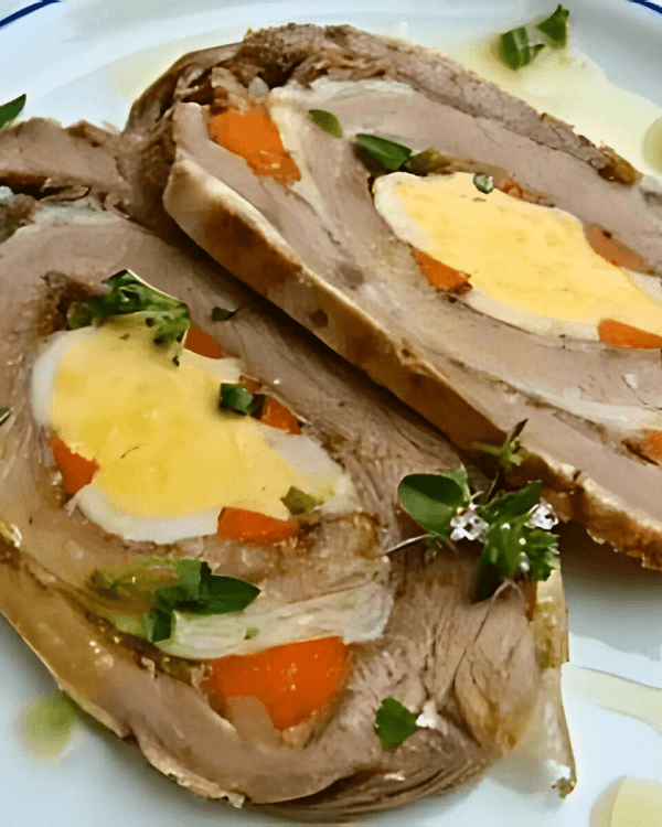 Marinated Pork Matambrito with Waldorf Salad recipe