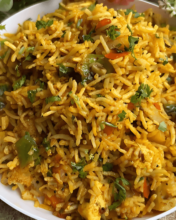 Pav-Bhaji Pulao recipe