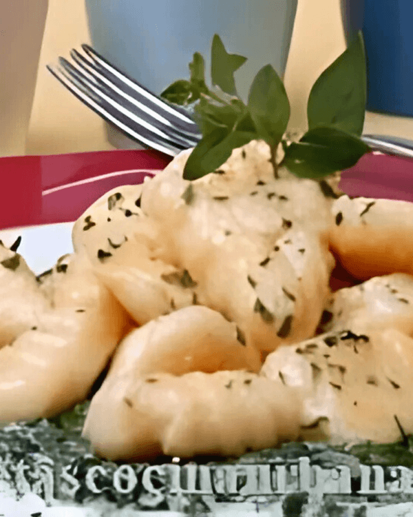 Gnocchi with Spinach Sauce recipe