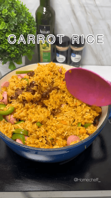 Carrot Rice recipe