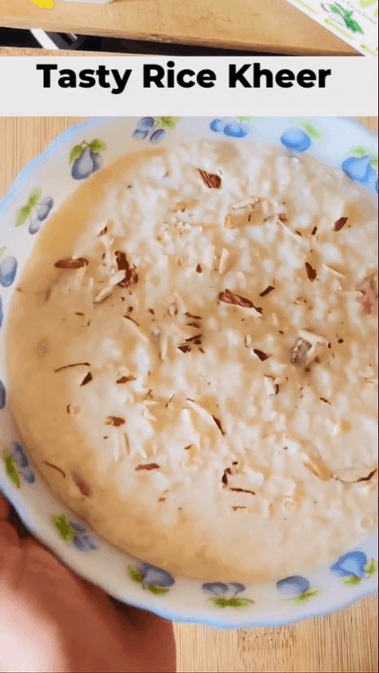 Kheer recipe
