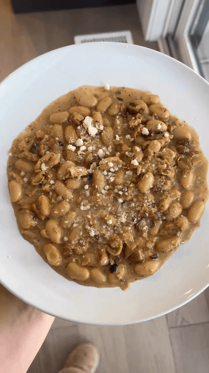Easy Creamy Cannellini Beans recipe