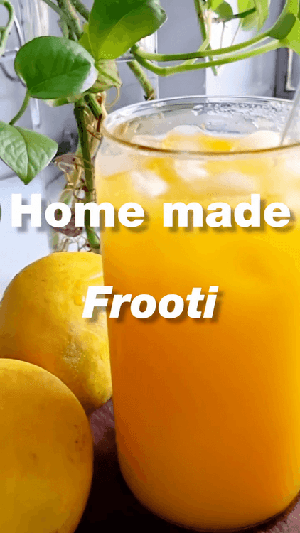 Homemade Fruity with FPO Mangoes recipe