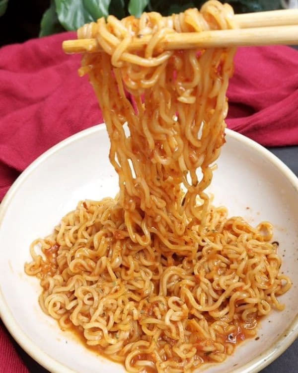 Fire Noodles with Maggie recipe