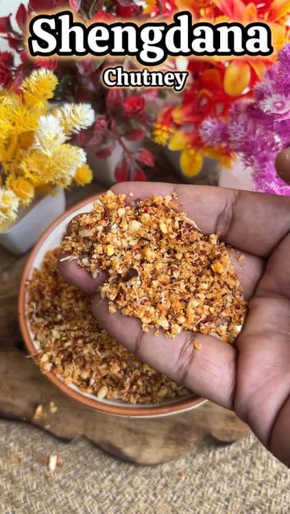 Shengdanyachi Chutney recipe