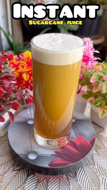 Instant Sugarcane Juice recipe