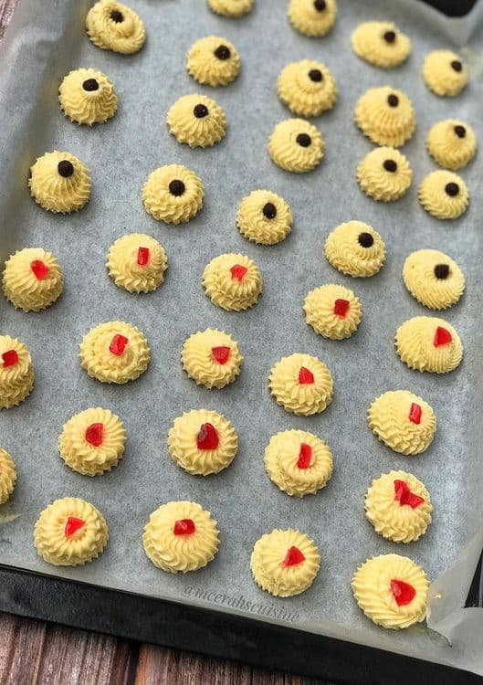 Mini Butter Cookies recipe