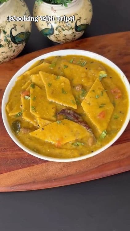 Gujarati Dal Dhokli recipe