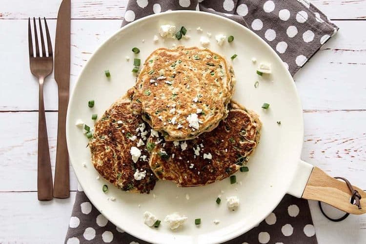 Kale and Feta Fritters recipe