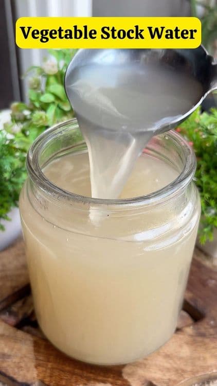 Vegetable Stock Water recipe